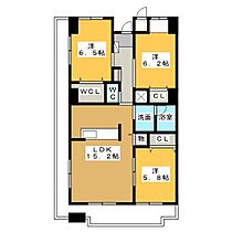 グライス武藤  ｜ 静岡県掛川市亀の甲１丁目（賃貸マンション3LDK・1階・75.71㎡） その2