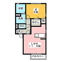 静岡県掛川市長谷２丁目（賃貸アパート1LDK・1階・45.29㎡） その2