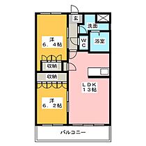 エマーブル  ｜ 静岡県掛川市梅橋（賃貸マンション2LDK・1階・57.85㎡） その2