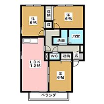 静岡県掛川市長谷１丁目（賃貸アパート3LDK・2階・68.75㎡） その2