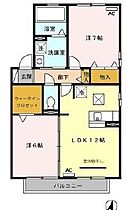 ツイトローネ2番館　Ｂ  ｜ 静岡県袋井市愛野南１丁目（賃貸アパート2LDK・1階・59.59㎡） その2