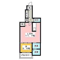 サニー・ダン  ｜ 静岡県菊川市柳２丁目（賃貸アパート1LDK・1階・40.27㎡） その2