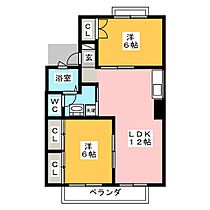 セジュールスギノキB  ｜ 静岡県富士市伝法（賃貸アパート2LDK・2階・53.76㎡） その2