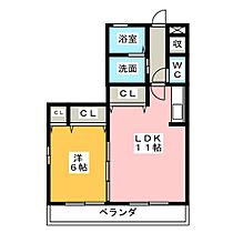 Ｐ．Ｂ．スクエア  ｜ 静岡県富士市南松野（賃貸アパート1LDK・2階・42.86㎡） その2