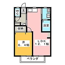 ハピネス横割  ｜ 静岡県富士市横割２丁目（賃貸アパート1LDK・1階・42.36㎡） その2