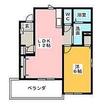 エンブレイスＫII  ｜ 静岡県富士市今泉（賃貸アパート1LDK・1階・46.03㎡） その2