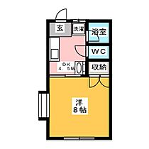 フォーレスト富士 101 ｜ 静岡県富士市森島（賃貸アパート1DK・1階・24.30㎡） その2