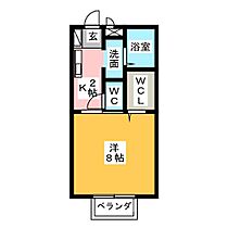 エルレーブ・2A  ｜ 静岡県富士市蓼原（賃貸アパート1K・2階・27.08㎡） その2