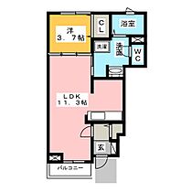 シャルダン  ｜ 静岡県富士市入山瀬（賃貸アパート1LDK・1階・37.13㎡） その2