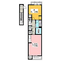 リリー・オブ・ザ・ヴァリー  ｜ 静岡県富士市柚木（賃貸アパート1LDK・2階・43.79㎡） その2