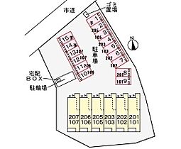 ショパン 205 ｜ 静岡県富士市松岡699-1（賃貸アパート1LDK・2階・44.32㎡） その14