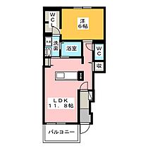 シエル・エトワレ  ｜ 静岡県富士市比奈（賃貸アパート1LDK・1階・45.33㎡） その2