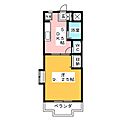 クレセント3階4.2万円
