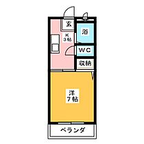 タウンハウス美里Ｅ  ｜ 静岡県富士宮市貴船町（賃貸マンション1K・2階・23.45㎡） その2