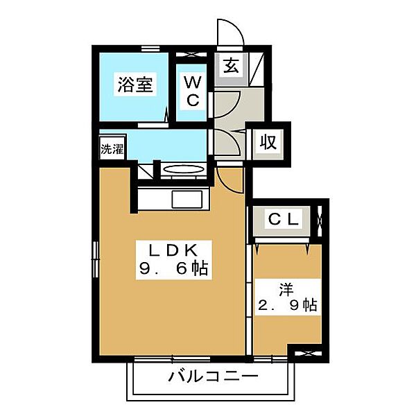 Ｇｒｏｗ　ＮｅｘｔII ｜静岡県富士宮市小泉(賃貸アパート1LDK・1階・35.28㎡)の写真 その2
