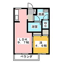 メゾンミツムロＣ  ｜ 静岡県富士宮市小泉（賃貸アパート1LDK・2階・35.51㎡） その2