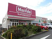 スーパー「マックスバリュまで300m」