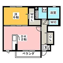 豊穂  ｜ 静岡県焼津市小土（賃貸アパート1LDK・1階・48.25㎡） その2