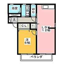 ソシア西焼津　Ｂ  ｜ 静岡県焼津市小土（賃貸アパート1LDK・2階・42.80㎡） その2