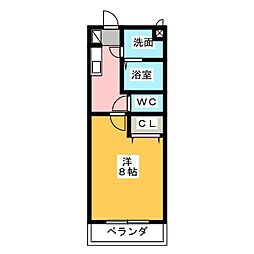 間取図画像 1K