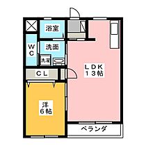 キャトル今之浦  ｜ 静岡県磐田市今之浦２丁目（賃貸マンション1LDK・1階・41.12㎡） その2