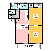 コーポはしもと  ｜ 静岡県磐田市豊岡（賃貸アパート2LDK・1階・49.80㎡） その2