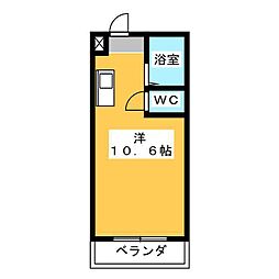間取図画像 ワンルーム