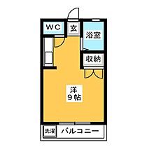 グリーンヒルＢ  ｜ 静岡県御殿場市神山（賃貸アパート1R・1階・22.50㎡） その2