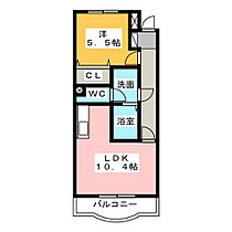 アビタシオンＢ  ｜ 静岡県三島市谷田（賃貸マンション1LDK・2階・41.69㎡） その2