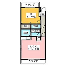 フレシール桜堤  ｜ 静岡県駿東郡長泉町桜堤１丁目（賃貸マンション1LDK・3階・46.08㎡） その2