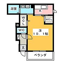 プリートカーサ  ｜ 静岡県三島市中島（賃貸アパート1K・1階・34.29㎡） その2