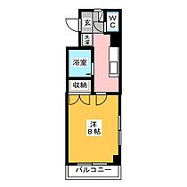 ヴィラ停雲  ｜ 静岡県三島市大宮町１丁目（賃貸マンション1K・3階・25.72㎡） その2