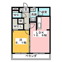 タウンコート  ｜ 静岡県三島市幸原町２丁目（賃貸マンション1LDK・2階・42.60㎡） その2