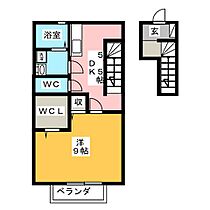 チェリーブラッサム  ｜ 静岡県三島市徳倉（賃貸アパート1K・2階・42.56㎡） その2