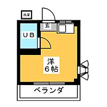 コーポ宮田  ｜ 岐阜県岐阜市今嶺１丁目（賃貸アパート1R・2階・11.90㎡） その2