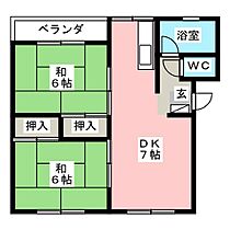 ヴィラ・カルマ  ｜ 岐阜県岐阜市水主町２丁目（賃貸マンション2DK・2階・35.00㎡） その2