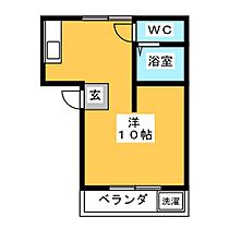 ＦＬＡＴ　Ｋ  ｜ 岐阜県岐阜市柳津町下佐波１丁目（賃貸アパート1R・2階・25.01㎡） その2