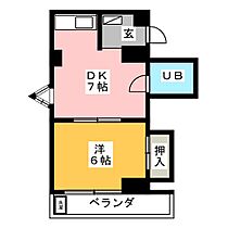 ハイツ535  ｜ 岐阜県岐阜市柳津町高桑３丁目（賃貸マンション1DK・3階・28.00㎡） その2