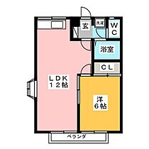 エステートピアＦＯＯＰ  ｜ 岐阜県岐阜市茶屋新田３丁目（賃貸アパート1LDK・2階・37.26㎡） その2