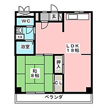 マンション島原  ｜ 岐阜県岐阜市島原町（賃貸マンション1LDK・3階・58.32㎡） その2