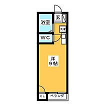 ＳＫＹＲＯＣＫＥＴII  ｜ 岐阜県岐阜市日置江（賃貸アパート1R・1階・20.32㎡） その2