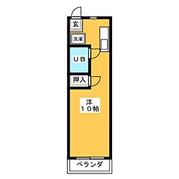 間取図画像 ワンルーム