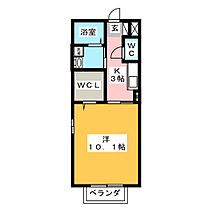 エルシオ宇佐南  ｜ 岐阜県岐阜市宇佐南２丁目（賃貸アパート1K・1階・33.61㎡） その2