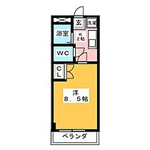 Ｇハイツ97  ｜ 岐阜県岐阜市薮田南５丁目（賃貸マンション1K・3階・24.32㎡） その2