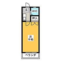 ライフステージ  ｜ 岐阜県岐阜市茜部野瀬１丁目（賃貸マンション1K・3階・21.42㎡） その2