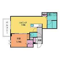 シャーメゾンステージ茜部本郷 307 ｜ 岐阜県岐阜市茜部本郷１丁目40-1（賃貸マンション1LDK・3階・48.35㎡） その2