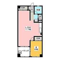 第一岐阜県ビル  ｜ 岐阜県岐阜市薮田南１丁目（賃貸マンション1LDK・4階・52.92㎡） その2