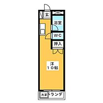 フォレストパーク  ｜ 岐阜県岐阜市茜部大野２丁目（賃貸アパート1R・1階・21.80㎡） その2