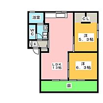 メゾン城東通　Ａ  ｜ 岐阜県岐阜市城東通５丁目（賃貸アパート2LDK・1階・54.81㎡） その2