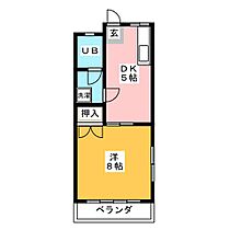 恵ハイツ　南  ｜ 岐阜県岐阜市東鶉７丁目（賃貸マンション1DK・3階・30.28㎡） その2